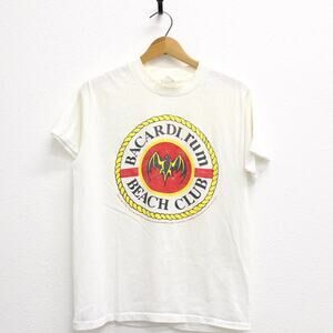 Vintage Bacardi Rum Beach Club T Shirt Large
